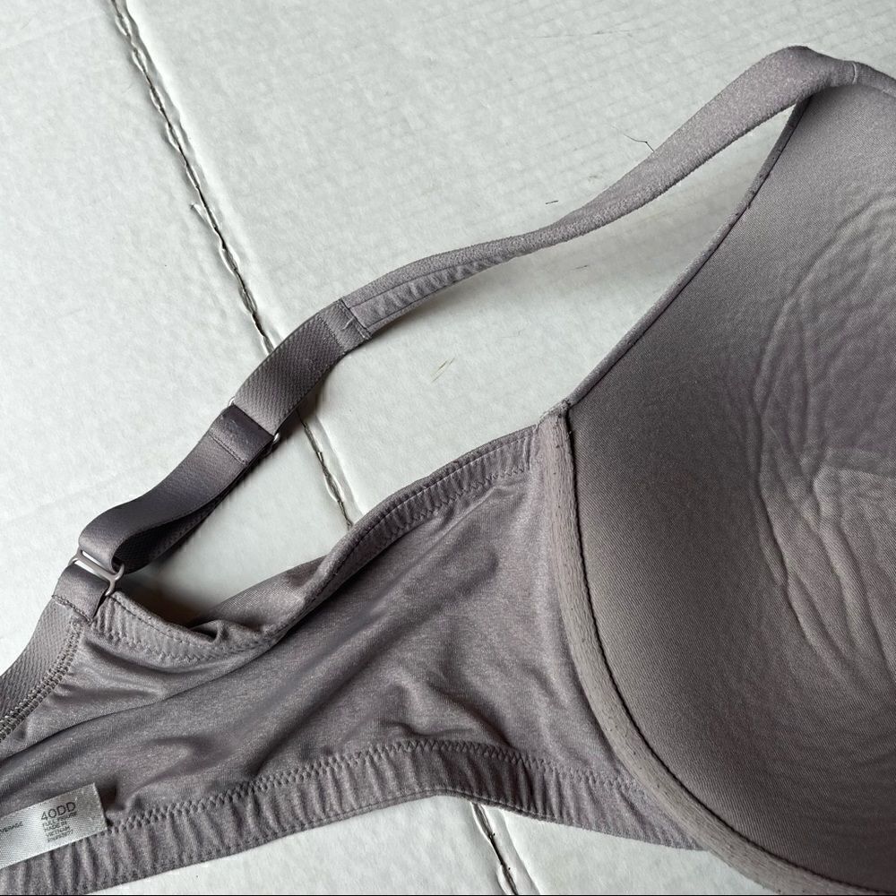 Ambrielle Bra Gray 40DD underwire padded full figure everday full coverage - Picture 8 of 8
